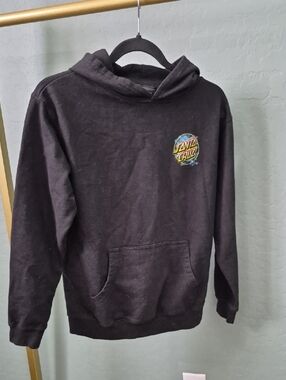 Santa Cruz Skateboards X Pokemon Black Hoodie